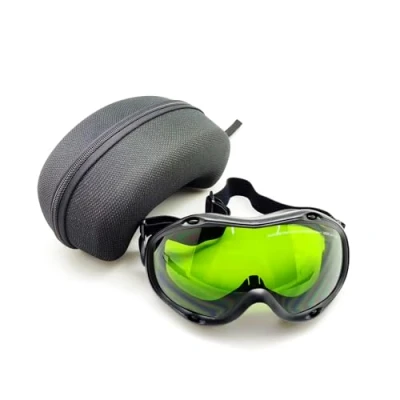 Imagen de MCWlaser 1064nm Gafas de Protección Seguridad Láser OD5+ CE 355nm Glasses Goggles Para Fibra Marcado Grabado Limpieza Soldadura UV Diodo,ND:YAG Tipo absorción EP 8 Estilo 10