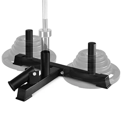 Imagen de Yes4All Zj0s Ejercicio, Almacenamiento, Plataforma de Fila Barra en T, multifunción, Unisex Adulto, Black, M