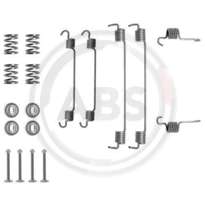Imagen de A.B.S. 0784Q Juego de accesorios, zapatas freno MITSUBISHI: Carisma Berlina