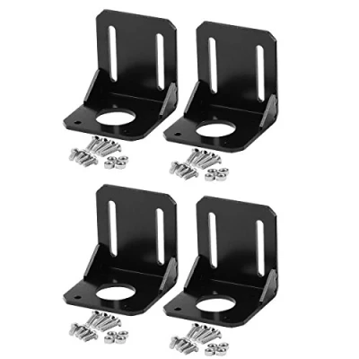 Imagen de DollaTek soporte de montaje, montaje motor paso a 17, para 17 con tornillos M3, tornillo 42 mm 4PCS