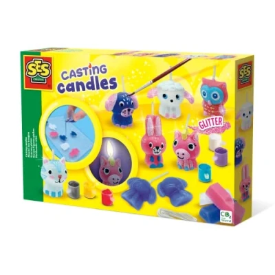 Imagen de SES Creative 14711 Animal Moldeando Velas, Multicolor, Small/Medium (14711)