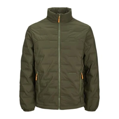 Imagen de JACK &amp; JONES Jcosonic Stand Collar Jacket Sn Chaqueta Acolchada, Forest Night, XL para Hombre