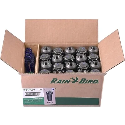 Imagen de 20 Rain Bird Adjustable Rotor Heads 5004 PC Sprinklers With Nozzles (20)