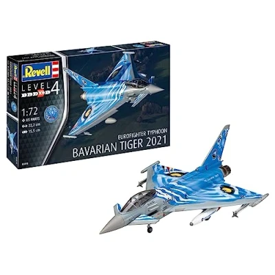 Imagen de Revell Maqueta Eurofighter Typhoon The Bavarian Tiger 2021&quot;