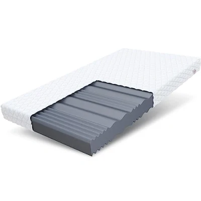 Imagen de colchón de Espuma FDM Comfort Plus 180 x 200 cm, Altura 10 7 Zonas H3 Öko Tex fría, Apto para alérgicos, Funda Almohada, Lavable, extraíble, Blanco