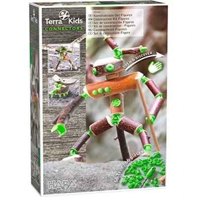Imagen de HABA 305343 Terra Kids Conectores Set de Construcción Figuras. Más 8 años