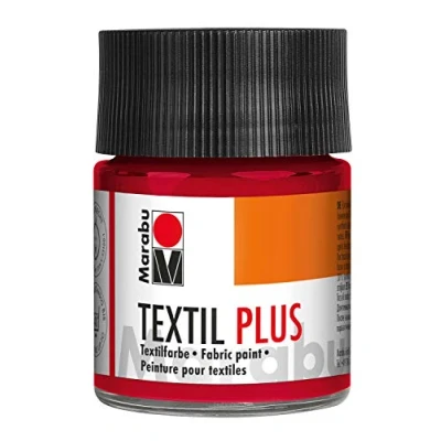 Imagen de Marabu Pintura, Rojo carmesí, 50 ml (Paquete de 1),