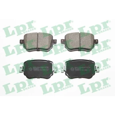 Imagen de LPR 05P1986 Juego de pastillas freno SEAT: Leon III Hatchback, ST, SC, VOLKSWAGEN: CADDY 4 Kombi, Sharan II