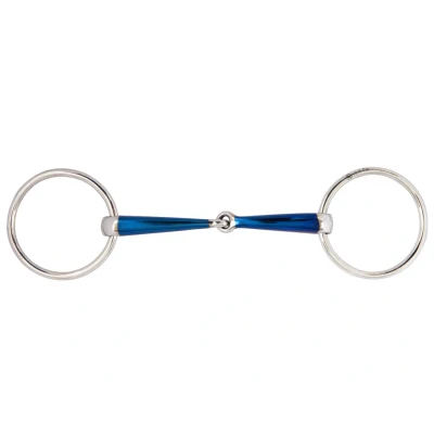 Imagen de BR single jointed snaffle Sweet Iron 14 mm