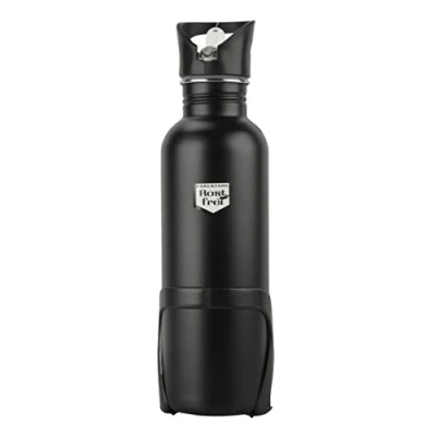 Imagen de Fischer Adultos Acero Inoxidable M Plana SW 750 ml Botella, Negro,