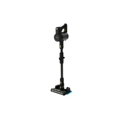 Imagen de Taurus Homeland Unique Aspirador escoba, 9kPa, total Flex 90º, 2 velocidades, depósito de 350ml, baterías litio, autonomia 45min, filtros EPA, función fregado, optic led, Negro