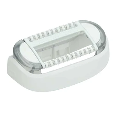 Imagen de tapa masaje extra ancha blanca compatible con depiladora Braun Silk Epil 7 y 9 81533165 (original)