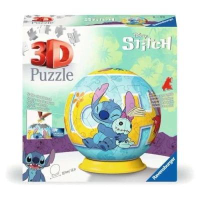Imagen de Ravensburger Puzzle Disney Stitch 3D Ball 72 Piezas