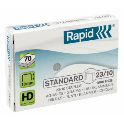 Imagen de RAPID 24869300 Caja 1000 grapas 23/10 mm Standard galvanizada