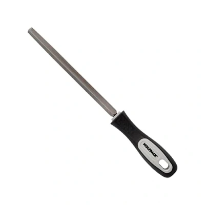 Imagen de WOLFPACK LINEA PROFESIONAL Lima Con Mango Triangulo Entrefina 6&quot;