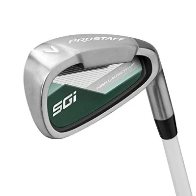 Imagen de Wilson Golf Set de Hierros Pro Staff SGI 5 SW, Palos para Hombre, Mano Dominante Derecha, Nivel Principiante y Avanzado, Grafito, WGD158000