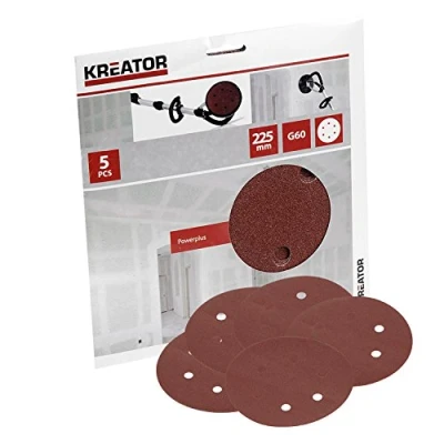 Imagen de KREATOR KRT232004 5 uds. disco excéntrico ø225 g60