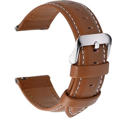 Imagen de Fullmosa Axus Correa Piel Para Reloj,Correa/Banda/Pulsera/Strap 14mm 16mm 18mm 19mm 20mm 22mm 24mm Samsung Galaxy Watch 5/4/3,Huawei GT2,Garmin