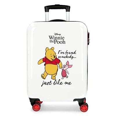 Imagen de Disney Winnie The Pooh Maleta de cabina Multicolor 38x55x20 cms Rígida ABS Cierre combinación lateral 34L 2 kgs 4 Ruedas dobles