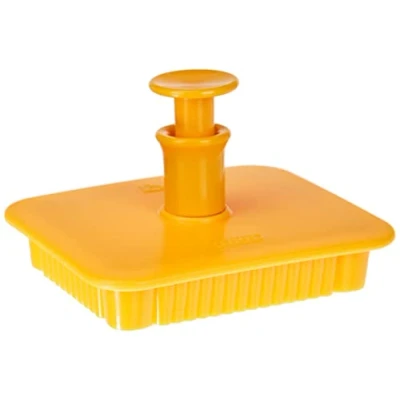 Imagen de Ibili Molde Petit Beurre, Stainless Steel, Naranja, 7 x 5.5 5 cm