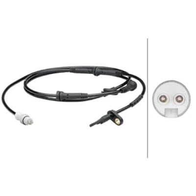 Imagen de HELLA 6PU 012 679 561 Sensor de ABS Eje trasero activo 2 FIAT: Punto II Hatchback