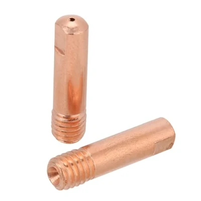 Imagen de Hyuduo 20 Unids Puntas de Contacto Cobre Soldadura para Antorcha 15Ak Mig/mag Accesorios Pistola 0.8/1.0Mm(0.8Mm)