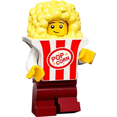 Imagen de Selección: Lego 71034 Minifigures Serie 23 Minifiguras coleccionables + postal gratis (07 Disfraz de palomitas maíz)