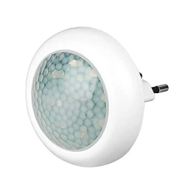Imagen de Goobay luz nocturna LED 96501 con sensor de movimiento, enchufe interior, PIR 120, alcance 5 m, blanco, 1 unidad