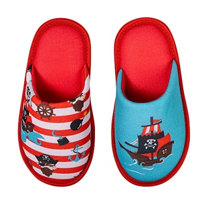 Imagen de Dedoles Pantuflas Unisex Hombre Mujer y Niños Espuma viscoelástica muchos diseños divertidos Unicornio Gatos Aguacates Planetas Salchicha Regalo, Color: Pirata, 34 35 EU