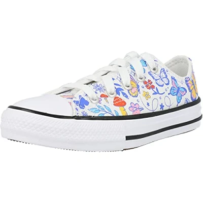 Imagen de Converse Chuck Taylor CT Ox, Zapatillas Unisex niño, Blanco (White/Garnet/Navy 158), 26 EU
