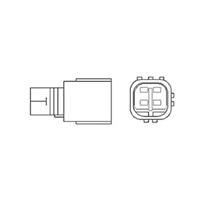 Imagen de MAGNETI MARELLI 466016355020 Sonda lambda térmico 4 TOYOTA: Corolla VIII Compact, Celica VI Coupé, Berlina, LEXUS: IS I GS II