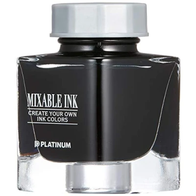 Imagen de Fraso de Tinta Platinum 20ML Mix Ink Black Grabado gratuito