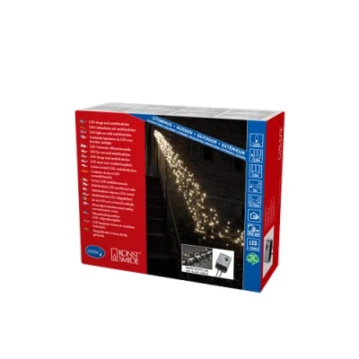 Imagen de &#039;Konstsmide 3864 100 Guirnalda de micro LED Luz Cadena Cluster, plástico, Negro