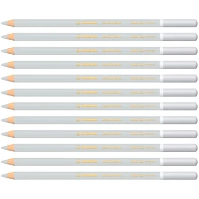 Imagen de Lápiz de Color tiza pastel STABILO CarbOthello Caja con 12 unidades gris frío 2