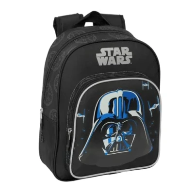 Imagen de STAR WARS REBELLION Mochila Escolar Infantil, Ideal para Niños de Diferentes Edades, Cómoda y Versátil, Calidad Resistencia, 27x10x33 cm