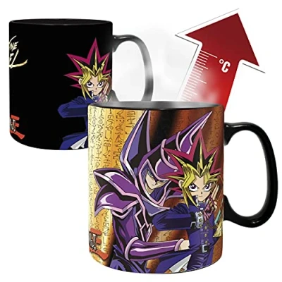 Imagen de ABYSTYLE YU GI OH! Taza Thermo reactig 460 ml Yugi vs Kaiba