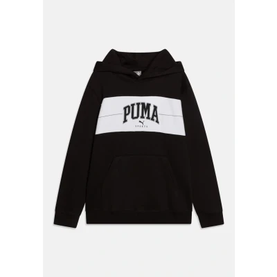 Imagen de Puma Squad Hoodie Unisex Jersey con capucha para niños, Talla: 9 10a, Black