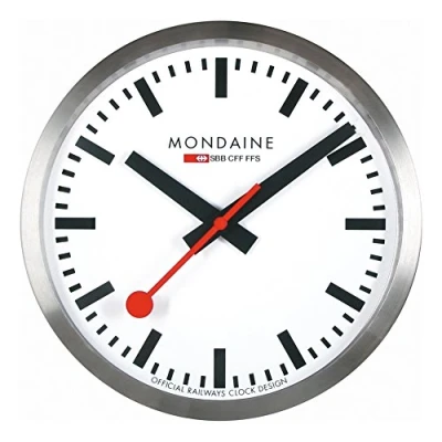 Imagen de Mondaine A990.CLOCK.16SBB Reloj de pared Analogue, Plata