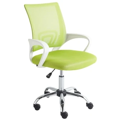 Imagen de Silla de oficina escritorio giratoria regulable en altura respaldo reclinable verde lima Solid