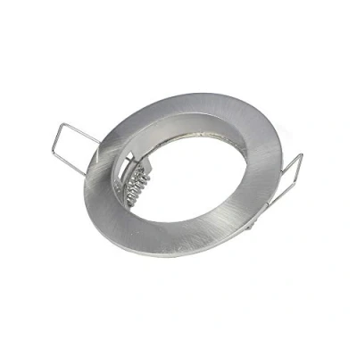Imagen de Popp® Marco para Foco Empotrable, ARO Bombillas GU10, luz Led Redondo Fijo orientable (Pack 5, 005 FIJO)