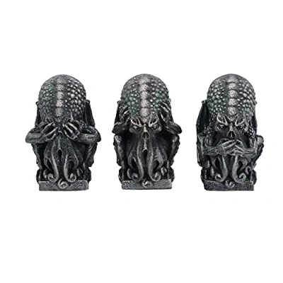 Imagen de Nemesis Now Three Wise Cthulhu, Plata, 7,6 cm