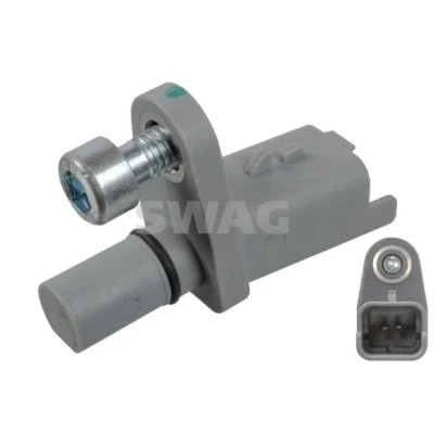 Imagen de SWAG 64 10 9419 Sensor de ABS Eje trasero izquierda, trasero, derecha con tornillo PEUGEOT: 308 I Hatchback, II Furgón / 5008