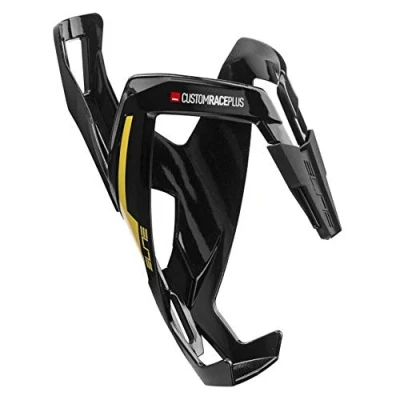 Imagen de Elite Resin Custom Race Plus Jaula para Botellas, Unisex Adulto, Negro/Amarillo, Talla única