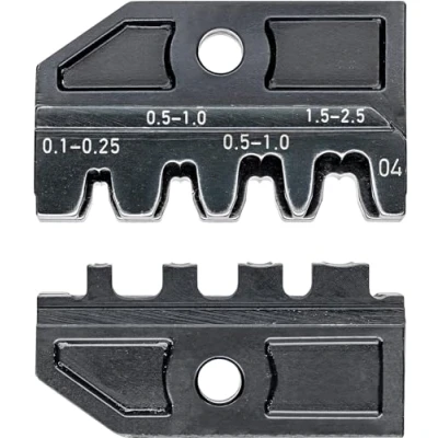Imagen de Knipex Mordaza intercambiable para conectores faston no aislados 2,8 + 4,8 mm 97 49 04