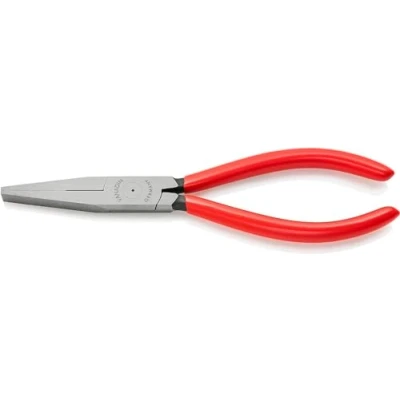 Imagen de Knipex Alicate de boca larga negro atramentado, recubiertos plástico 190 mm 30 11