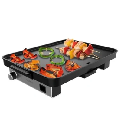 Imagen de Cecotec Plancha De Asar Eléctrica Con Piezas Magnéticas Desmontables Magnet 1800. Cocina Grill 1800W, Aluminio Revestimiento Teflón, Antiadherente, Apta Para Lavavajillas