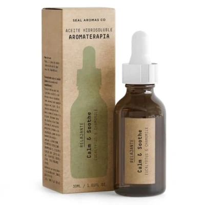 Imagen de TIENDA EURASIA Aceite Hidrosoluble Aromaterapia, 30 ml, para Difusores de Aroma, Humificadores, Ambientar el Hogar y Relajación, 6 Distintos Aromas (Relajante)