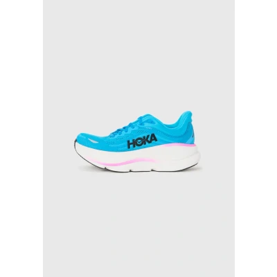 Imagen de HOKA Bondi 9 Tenis para mujer, Skyward Blue/Neon Fucsia, 41 EU
