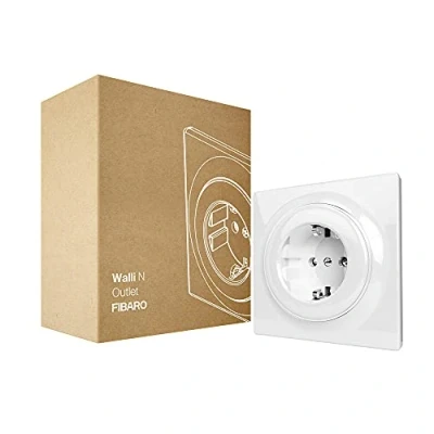 Imagen de FIBARO N Outlet FGWSONF 011 Toma de corriente estándar tipo F (hembra), Blanco.