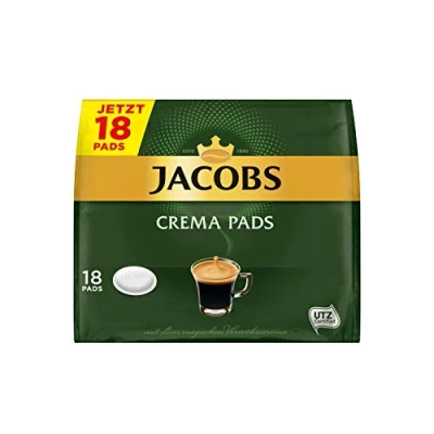 Imagen de Jacobs 90 cápsulas de café compatibles con Senseo, certificado UTZ, pack 5, 5 x 18 bebidas